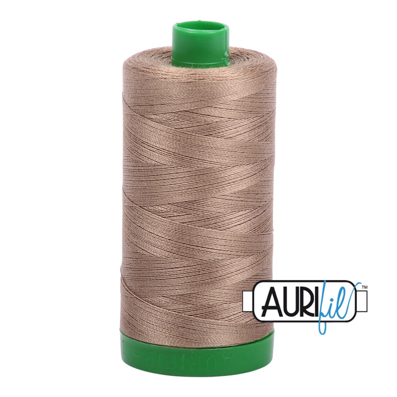 Sandstone (2370) | 40wt Large Spool (1000M / 1094Y) | Aurifil Thread